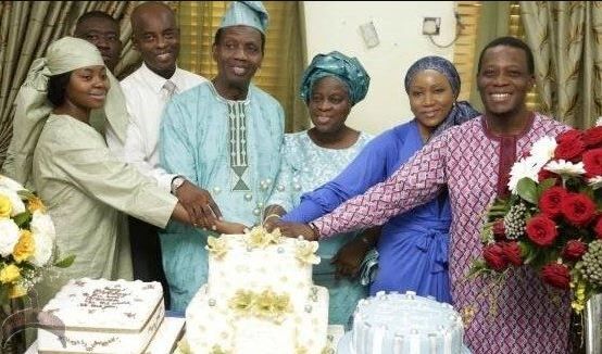 Leke Adeboye and his family