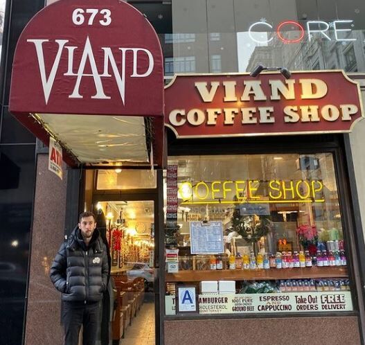 David Waltzer loves to intake coffee