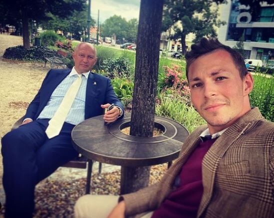 Radim Passer with his son Radim Passer junior