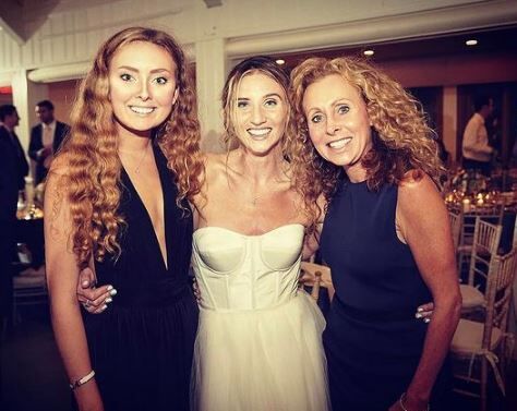 Schlott with her friends