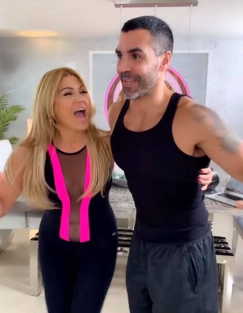 Noa with Maria Marin