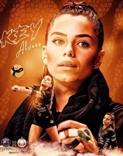 Key Alves is a professional volleyball player