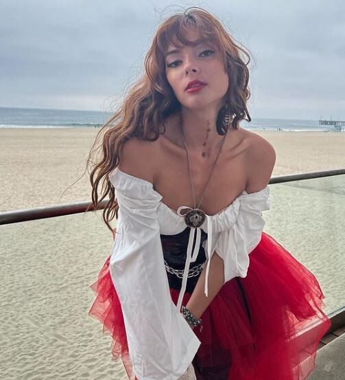 Christy Giles was a model