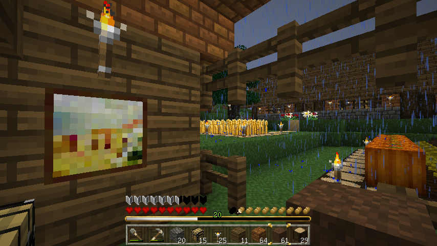 Minecraftでかわいい村をつくりたいpart1 スパブロ 旧spardasoulのブログ