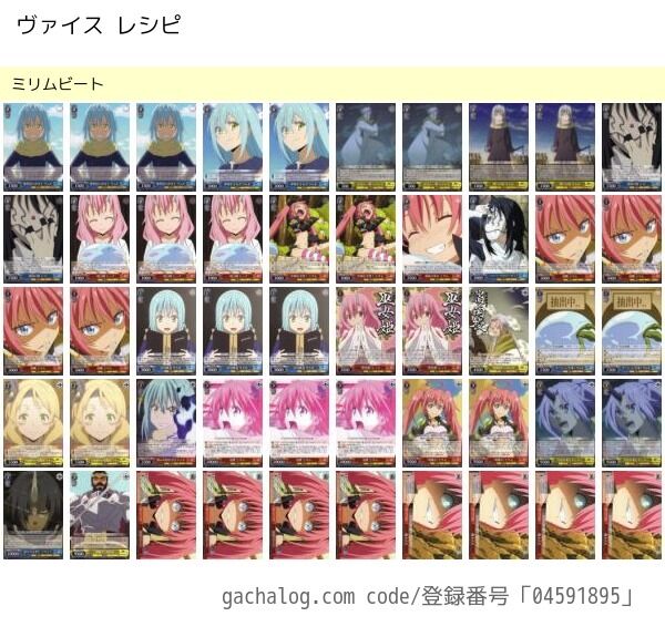 転生したらスライムだった件 ミリムビート リフダメsparkling