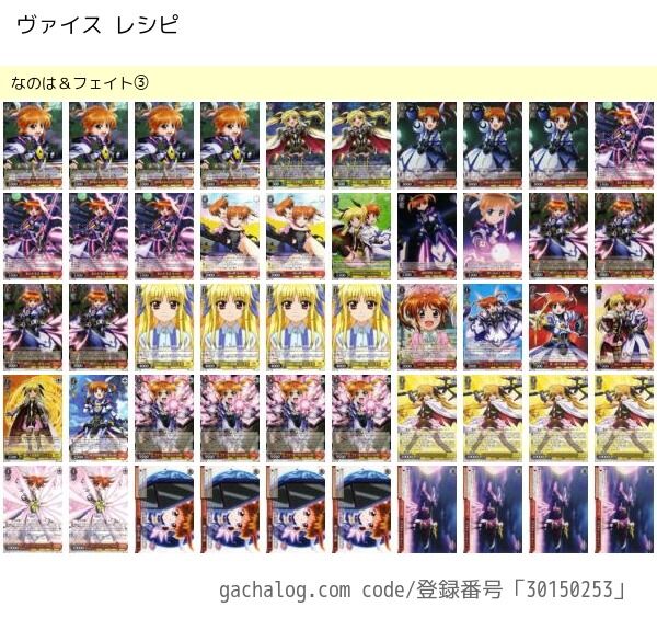 変遷 魔法少女リリカルなのは なのは＆フェイト : リフダメSparkling