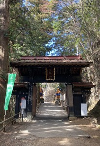 2025.02.21子の権現山門