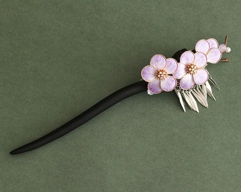 檀木のかんざし