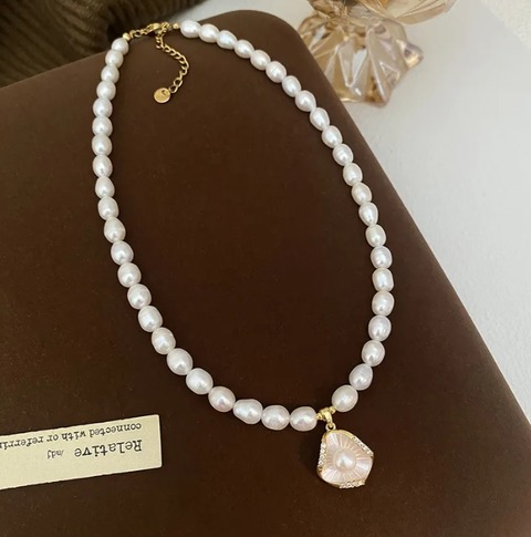 真珠ネックレス