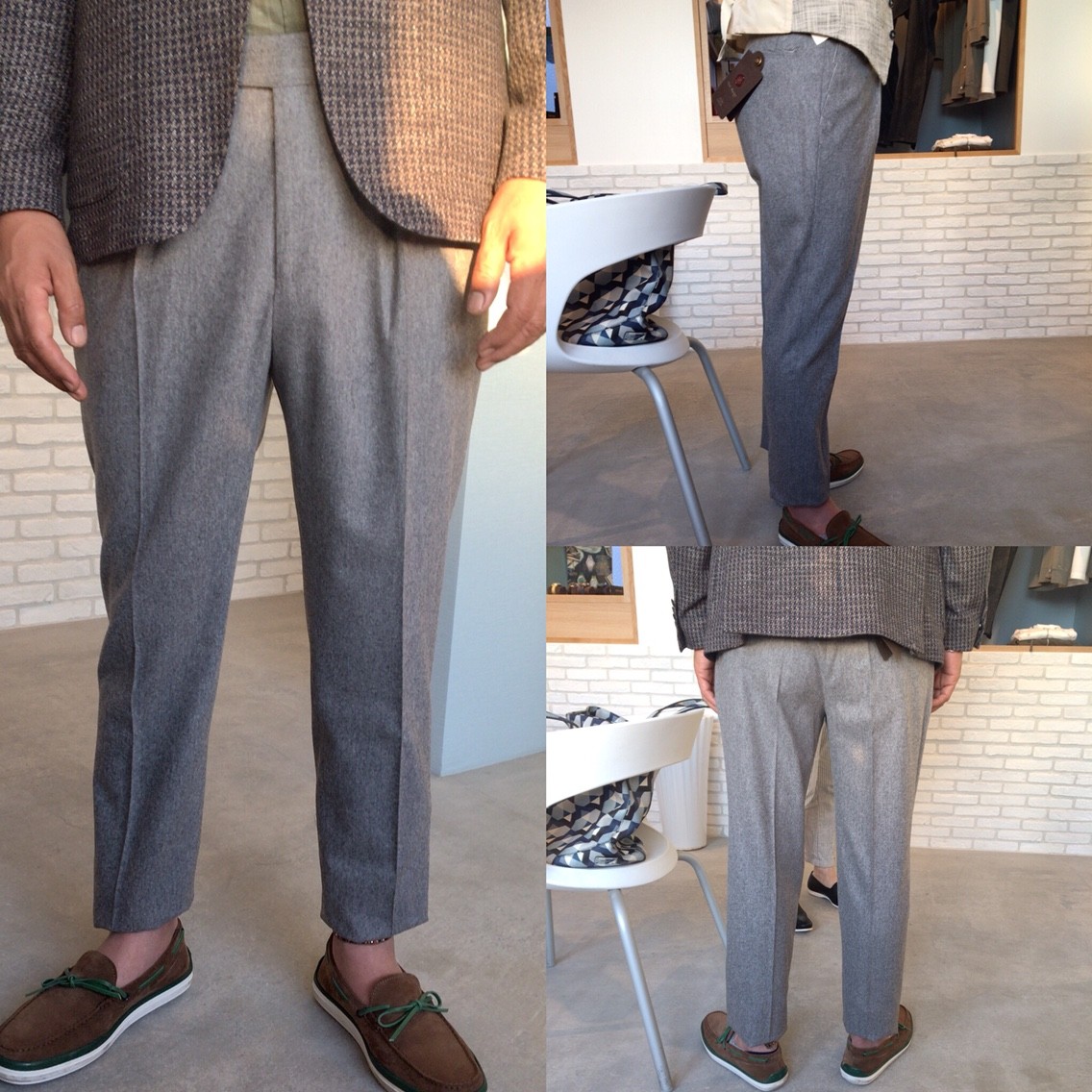PT01 新コレクション「gentleman fit」 : Lo Spazio Bianco showroom
