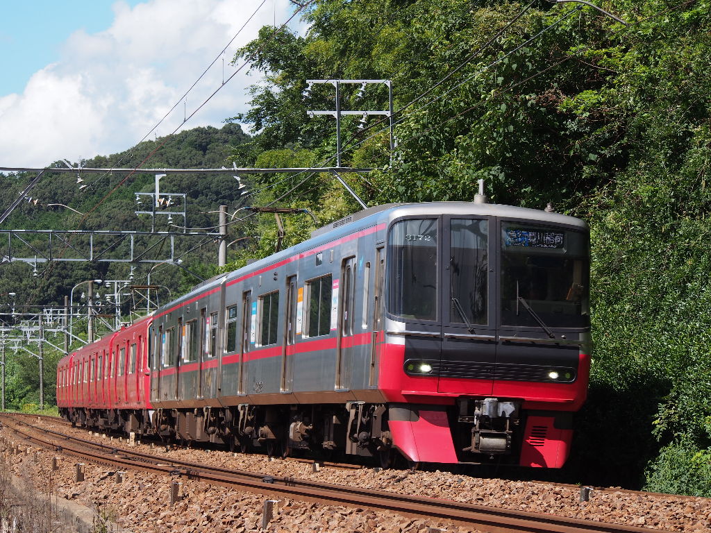 9月3日】名鉄パノラマsuper(原色)の撮影① : 山紫水明な景色を求め