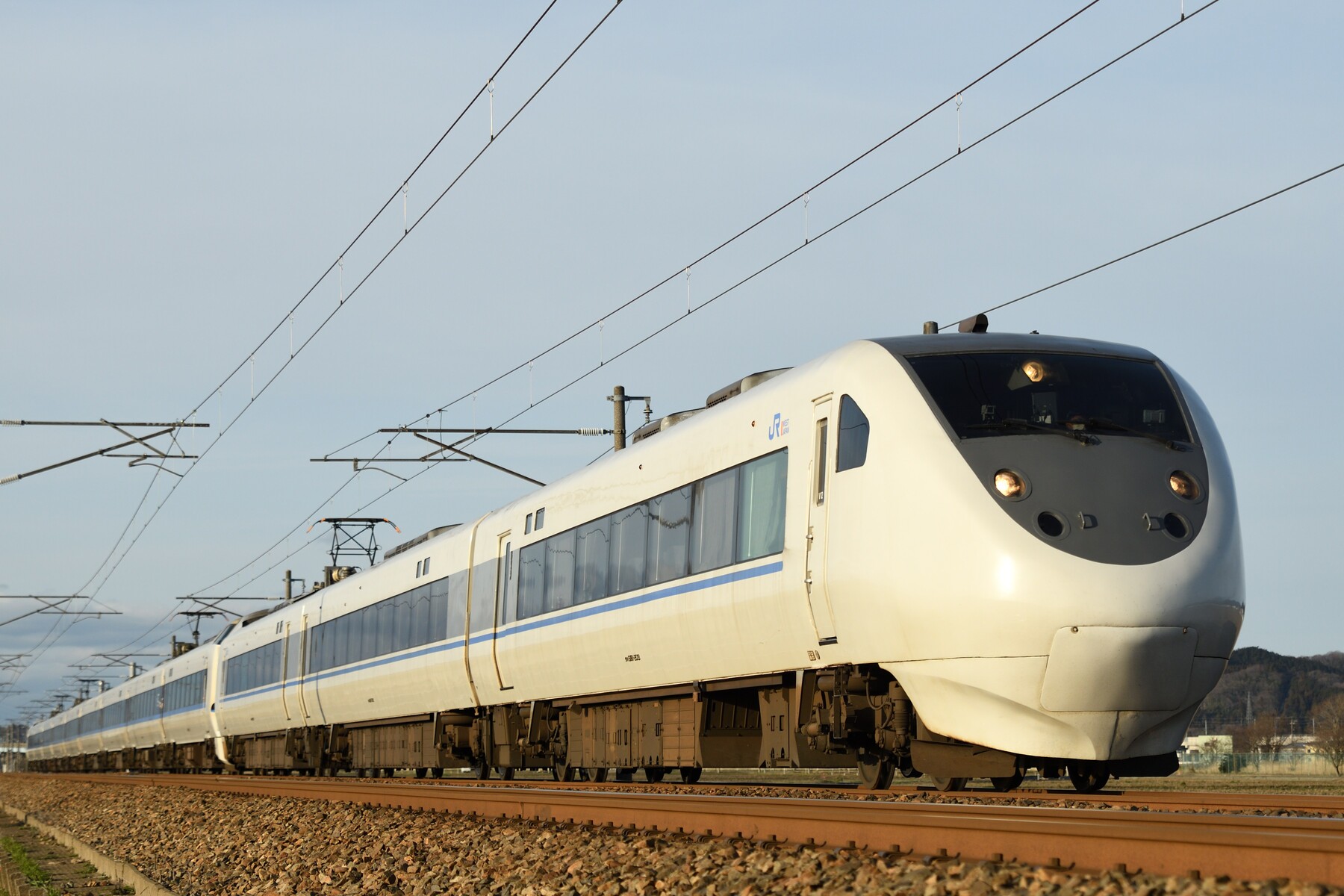 681系 サンダーバード 2月24日】681系V12編成「特急サンダーバード34号」 : 山紫水明な