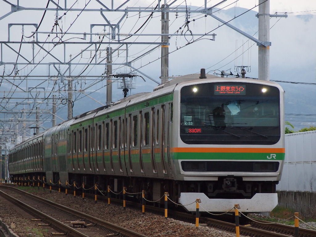 ５月５日 Jr東海道本線 沼津ー三島間での撮影 山紫水明な景色を求め