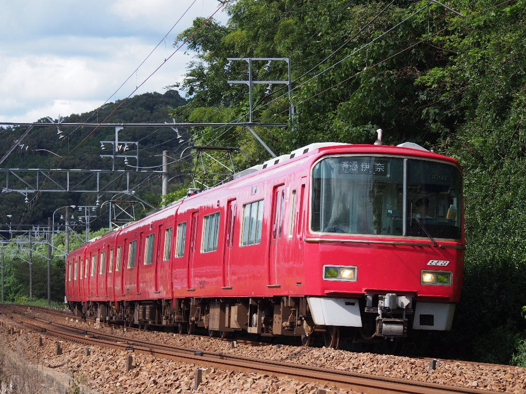 9月3日】名鉄パノラマsuper(原色)の撮影① : 山紫水明な景色を求め