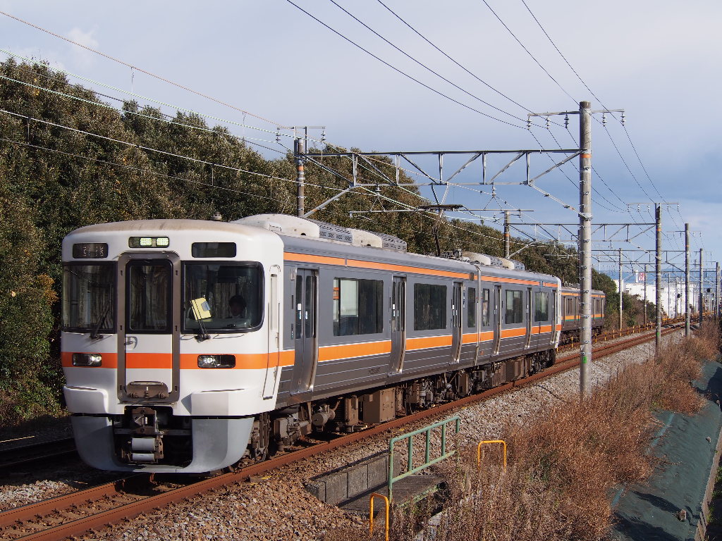 1月2日】JR東海道本線（静岡地区）211系9両編成が運転 : 山紫水明な