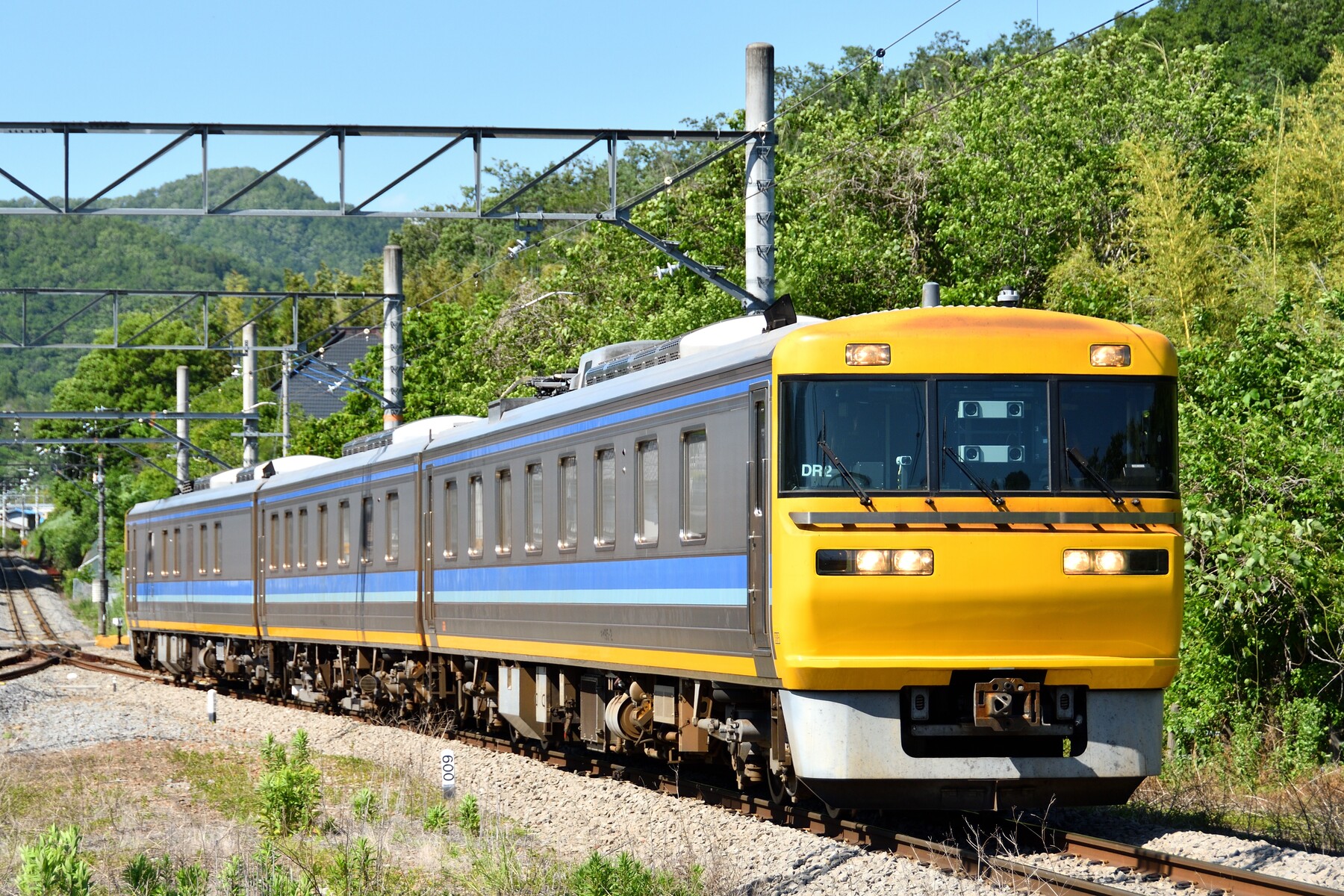 5月30日】キヤ95系DR2編成（ドクター東海）による身延線検測 : 山紫水