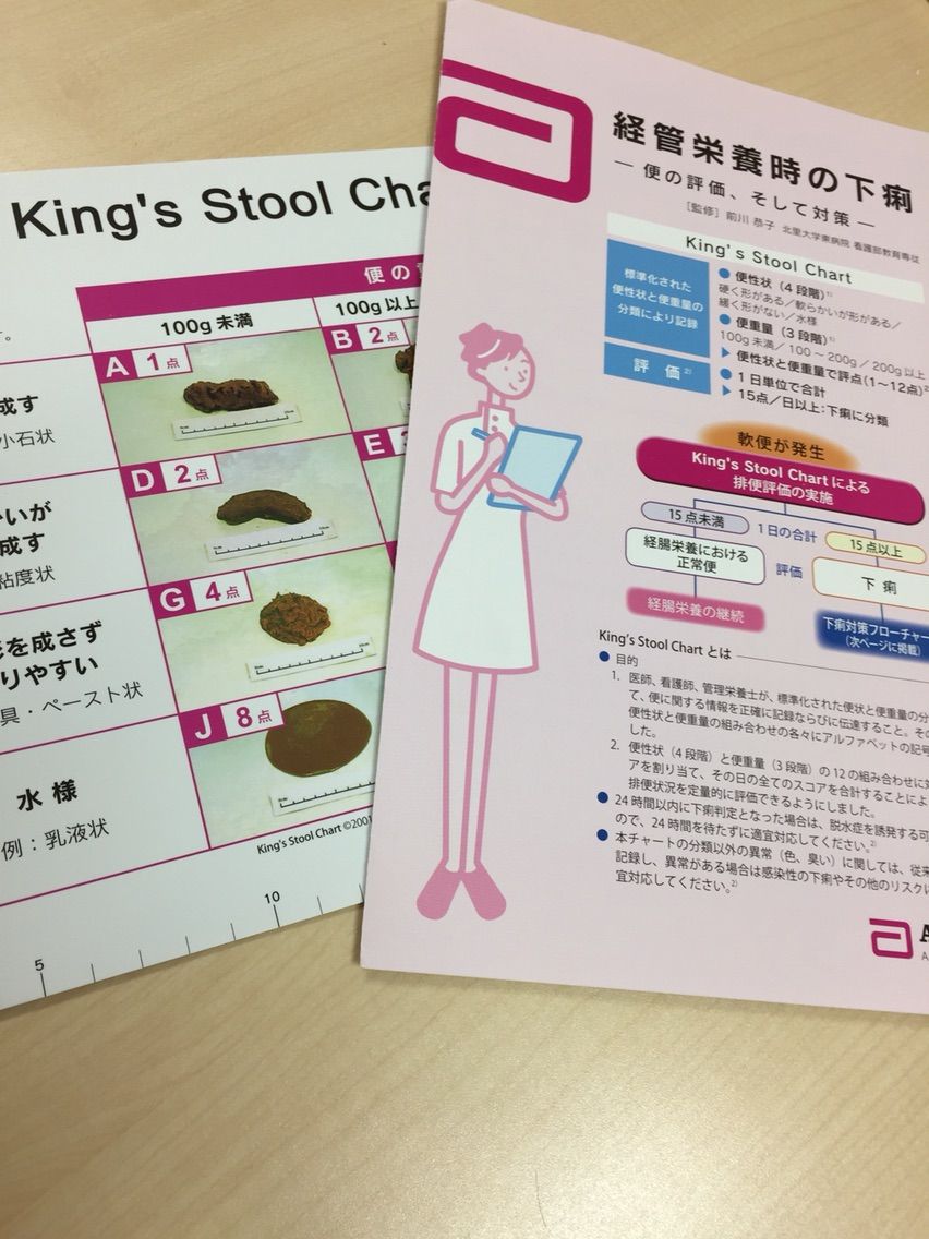 King's Stool Chart : 言語聴覚士(ST)国家試験対策ブログ