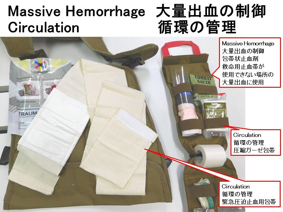 現場の隊員個人が携行すべき救急品の解説 : TACMEDAブログ～有事医療を