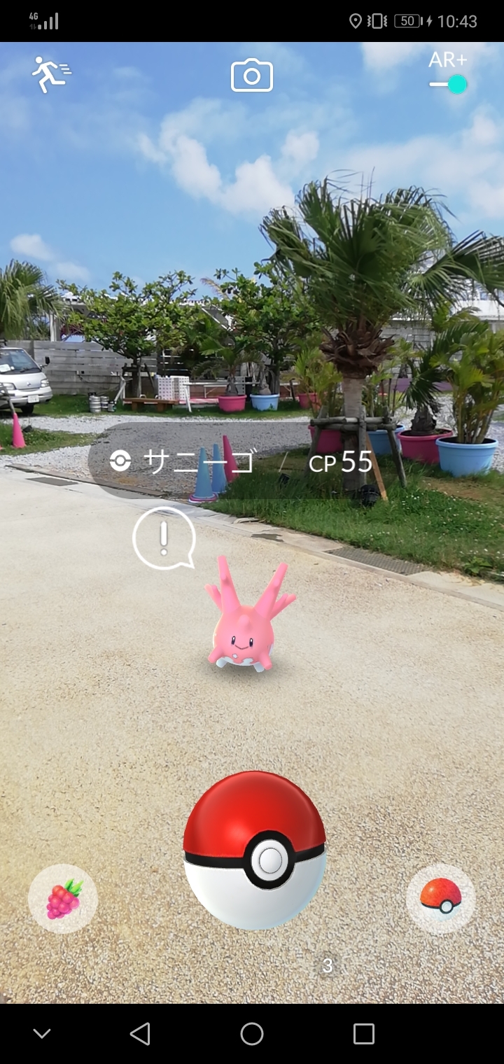 おもいつかへん 沖縄で仕事の合間に ポケモンgo 地域限定のサニーゴ 捕獲に挑戦 出没場所まとめは記事最後 おもいつかへん 沖縄で仕事の合間に ポケモンgo 地域限定のサニーゴ 捕獲に挑戦 出没場所まとめは記事最後