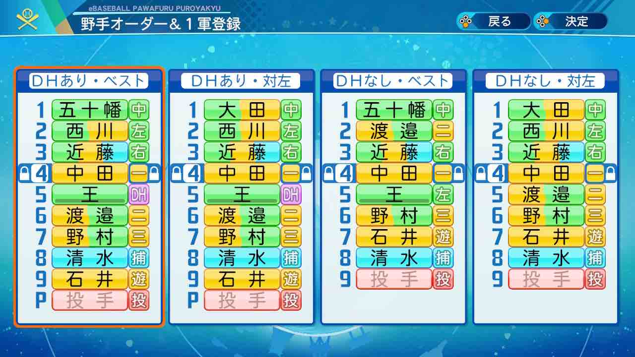 ムード の効果について実験してみよう パワプロをやろうよ