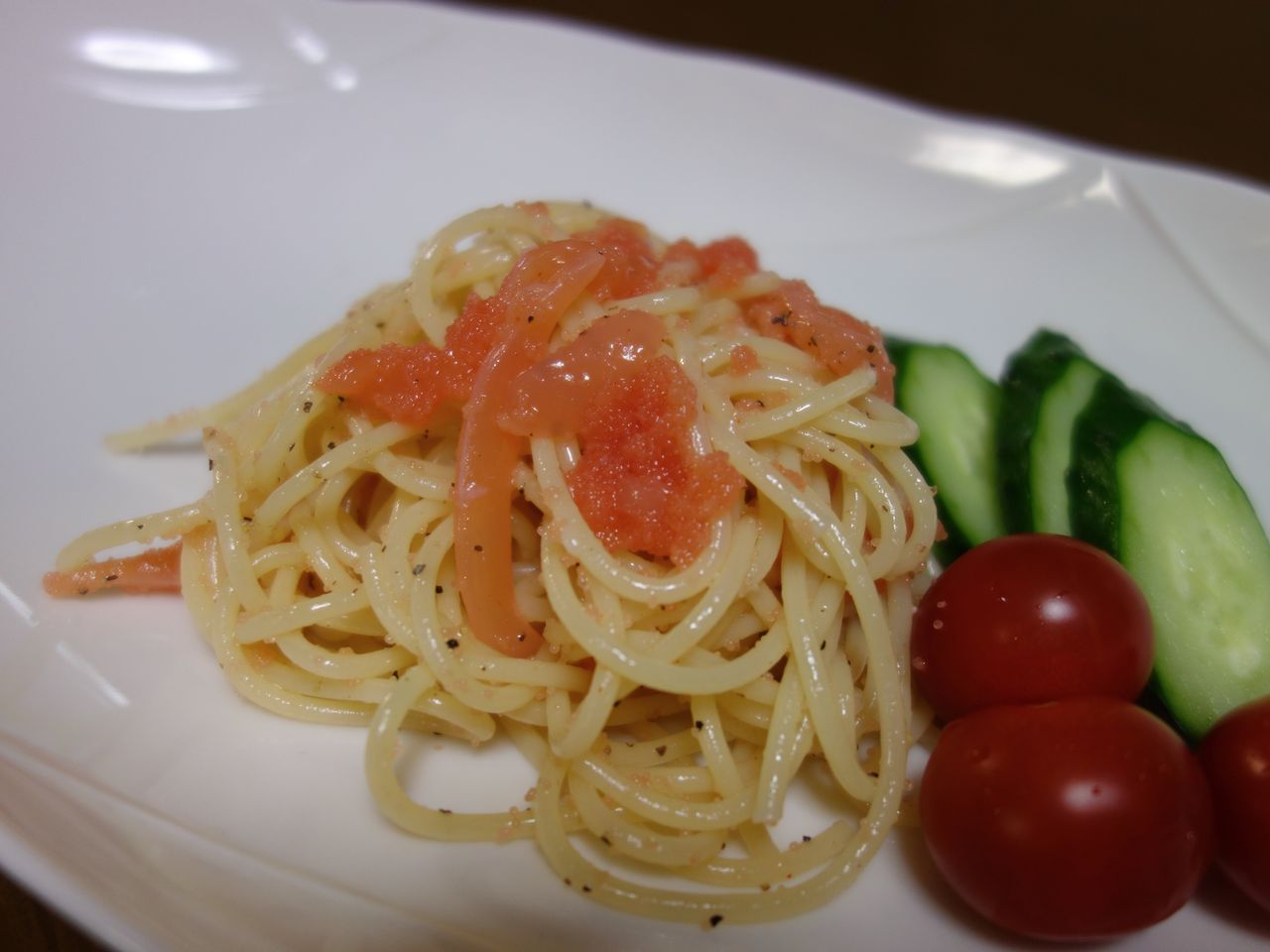 イカ明太パスタに鱈ぞうすい Spicemagic195の料理ブログ