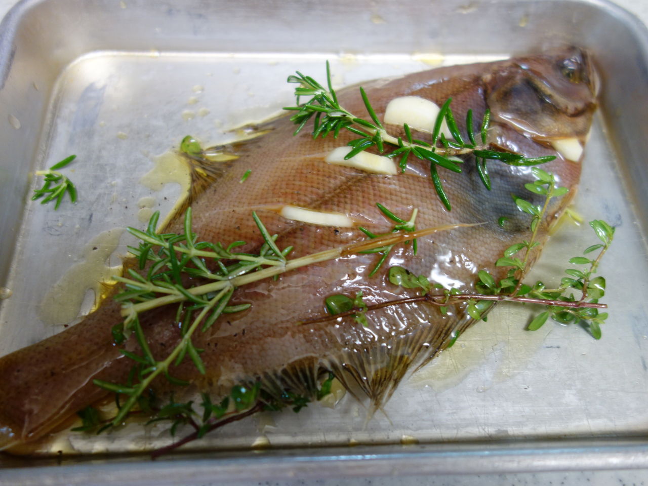 一夜干しかれいの香草焼き サルサソース Spicemagic195の料理ブログ