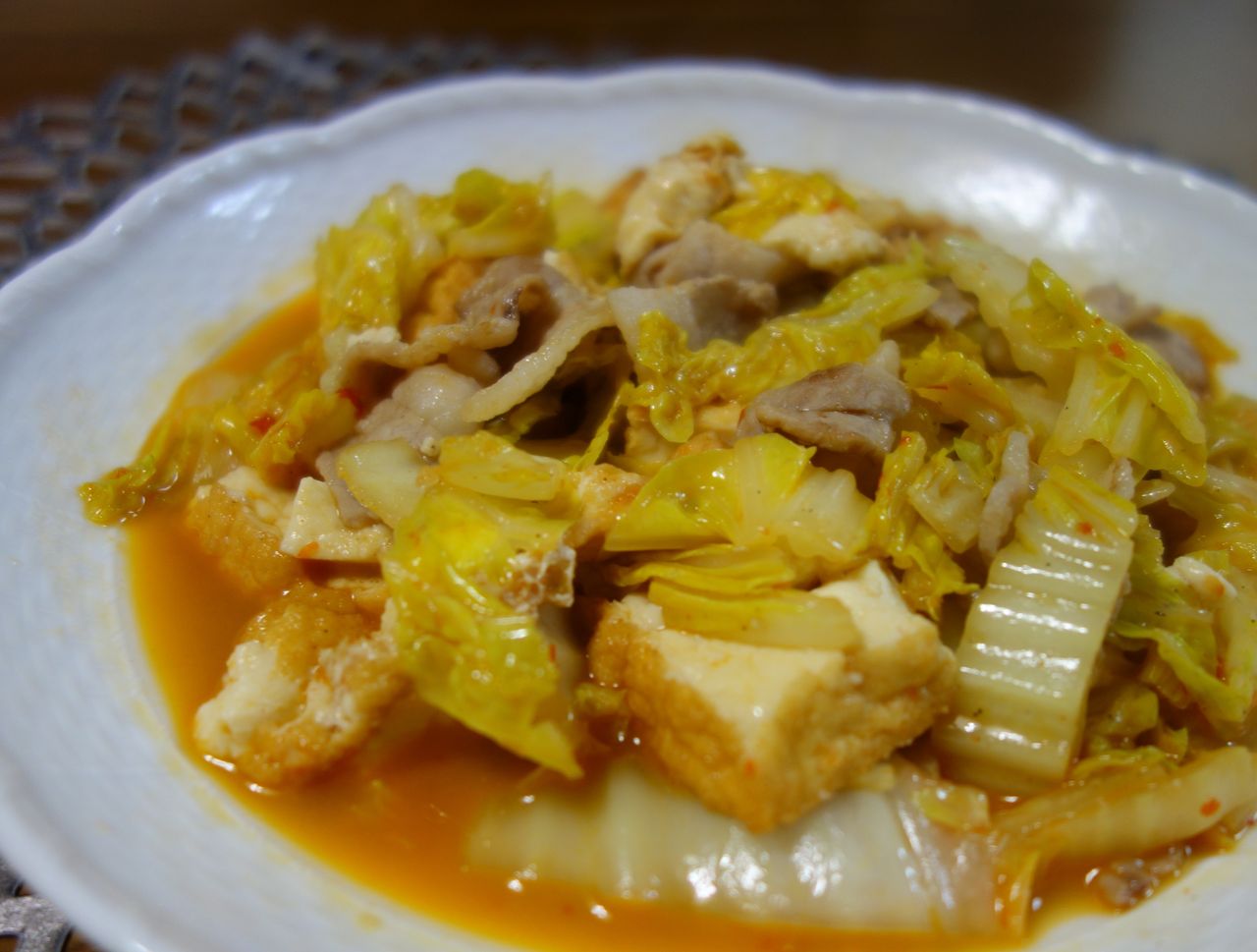 焼き芋 あげと豚と白菜のナンプラー炒め Spicemagic195の料理ブログ 焼き芋 あげと豚と白菜のナンプラー炒め Spicemagic195の料理ブログ