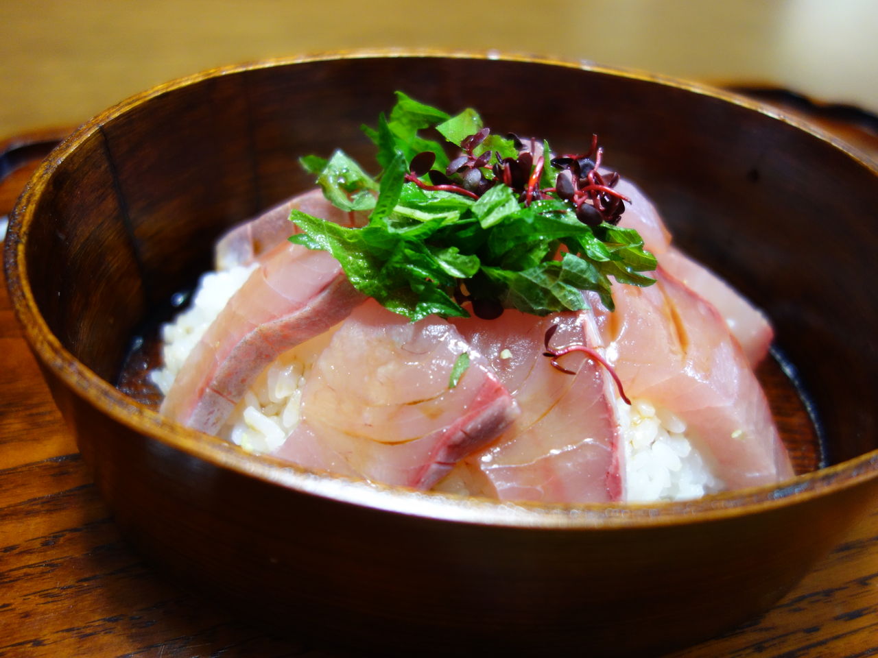 ヒラマサの海鮮丼 卵とじうどん Spicemagic195の料理ブログ