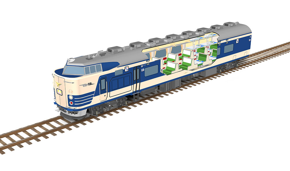 KATUMI 寝台特急電車 モハネ580形 クハネ581形 KATUMI 寝台特急電車 モハネ580形 クハネ581形 Yahoo!オークション
