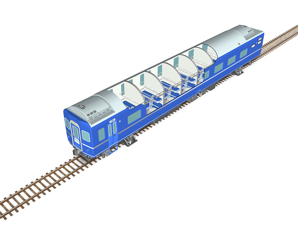 ○日本国有鉄道（国鉄）ブルートレイン 24系特急形寝台客車｜オハネフ