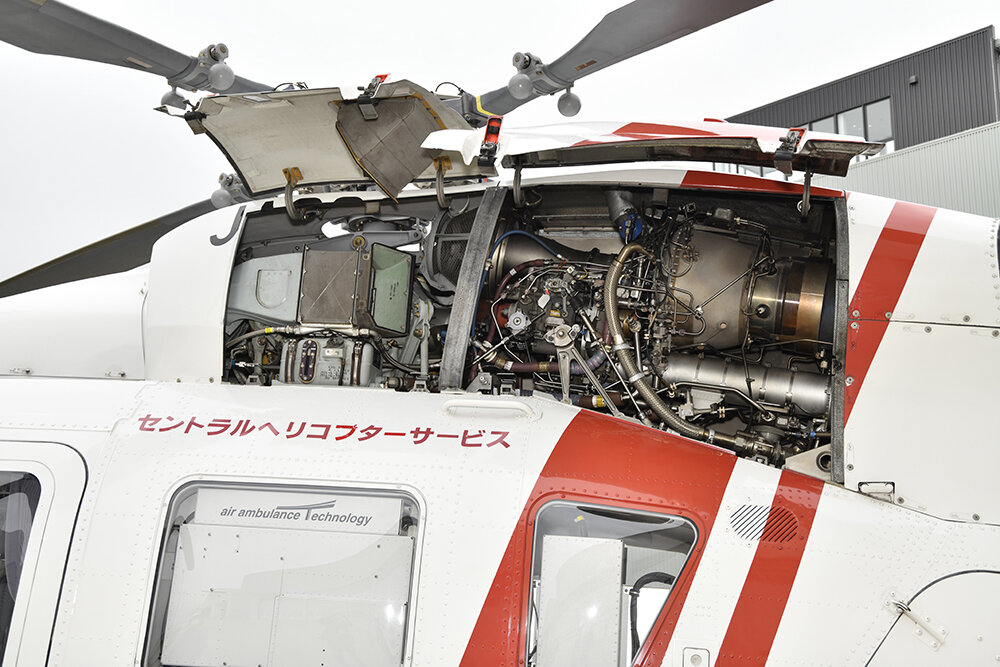 ドクターヘリbk 117 C2 透視図イラスト