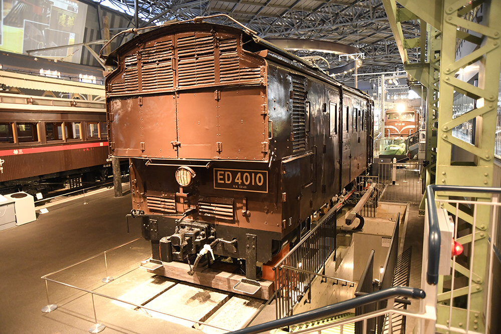 ○日本国有鉄道（国鉄）ED40形電気機関車（アプト式） : のりものの