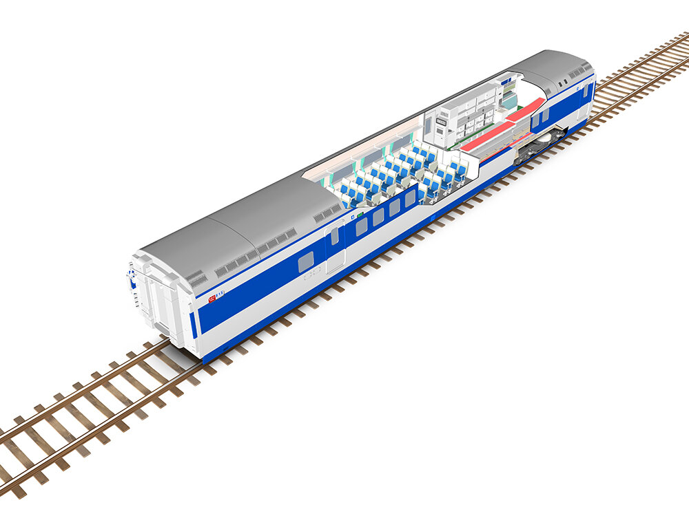 ○日本国有鉄道（国鉄）新幹線0系35形 ビュッフェ車 （超特急