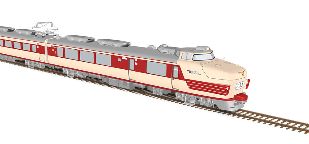 ○日本国有鉄道（国鉄） 151系クロ151-1特急形電車 こだま ビジネス