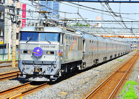 エンドウ JR東日本 E26系客車 カシオペア スロネE26-0 室内灯点灯OK 未