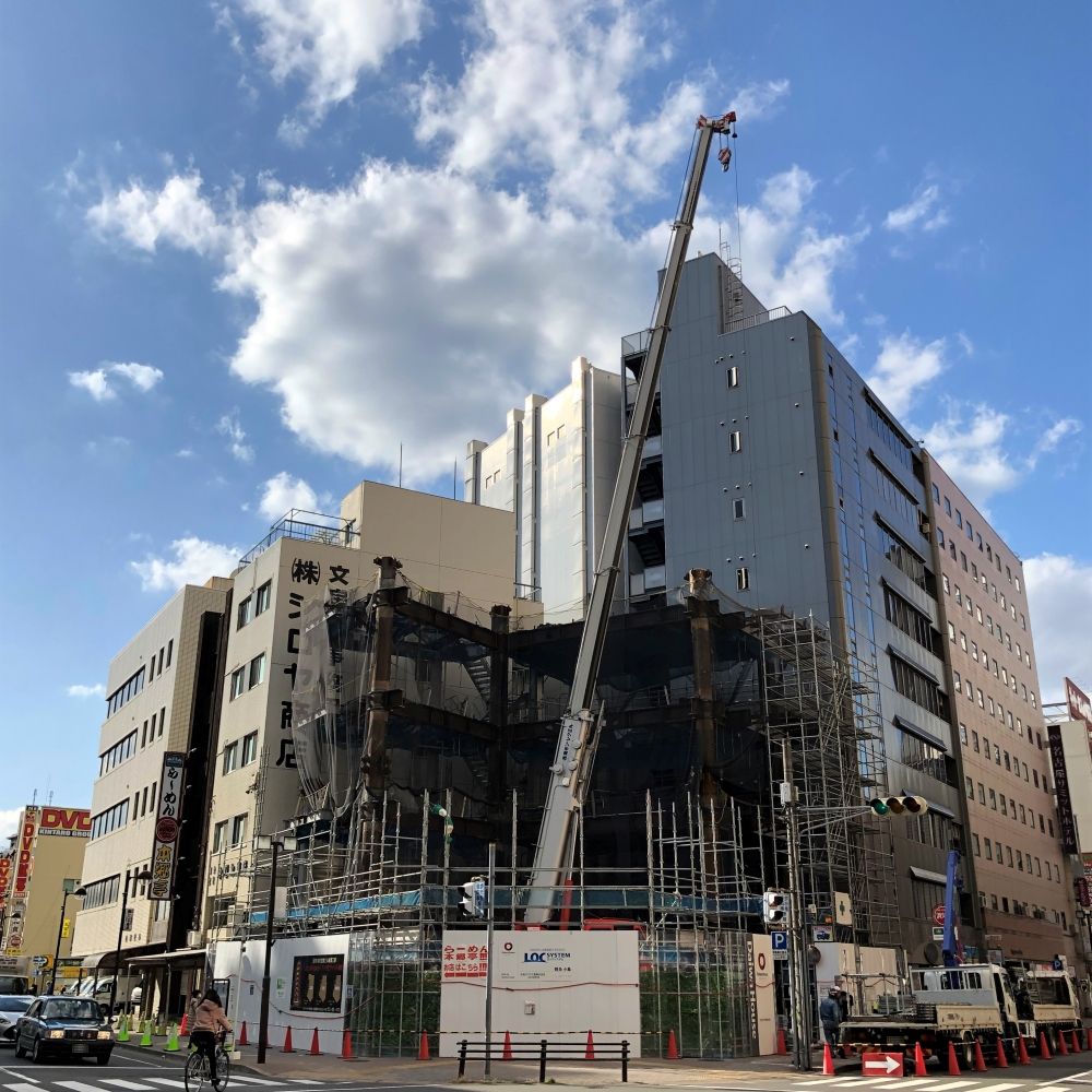 生まれ変わるミニストップ名駅椿町店03 2 名古屋界隈諸々のできるまで