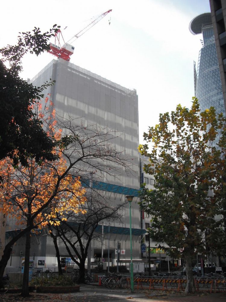 名鉄不動産 メイフィス名駅ビル のできるまで15 名古屋界隈諸々のできるまで