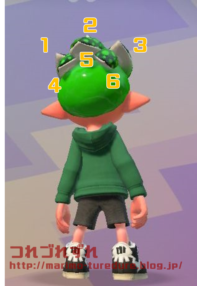 スプラトゥーン２小ネタ ボーイのゲソが10本あるのか確かめてみた つれづれずれ