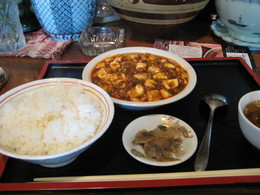 麻婆豆腐定食