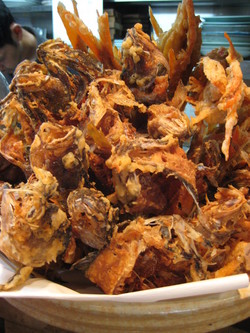 かさごとキンキの揚物