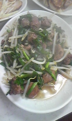 肉ニラ炒め