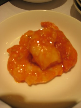 芝海老のチリソース煮