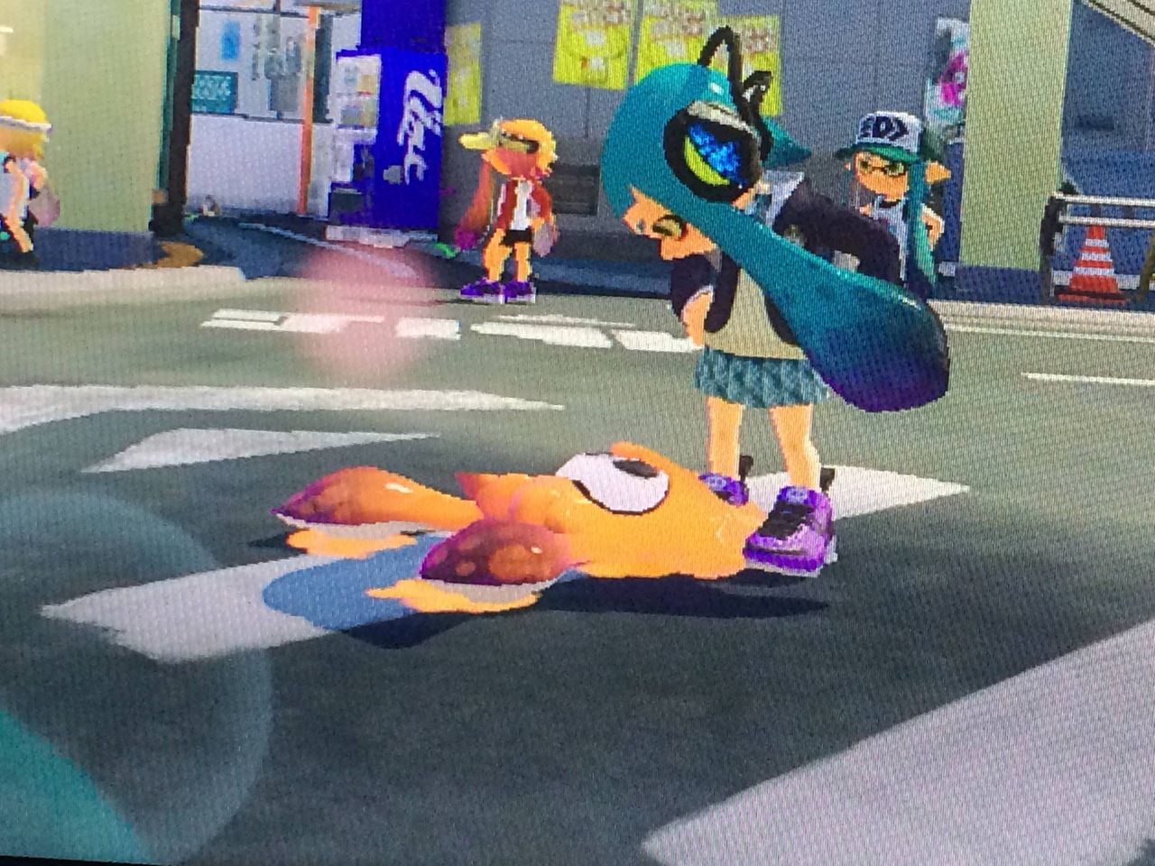 スプラトゥーン 攻略 ガールの制服は下にスパッツ履いてんのな 攻略 スプラトゥーン Splatoon まとめ