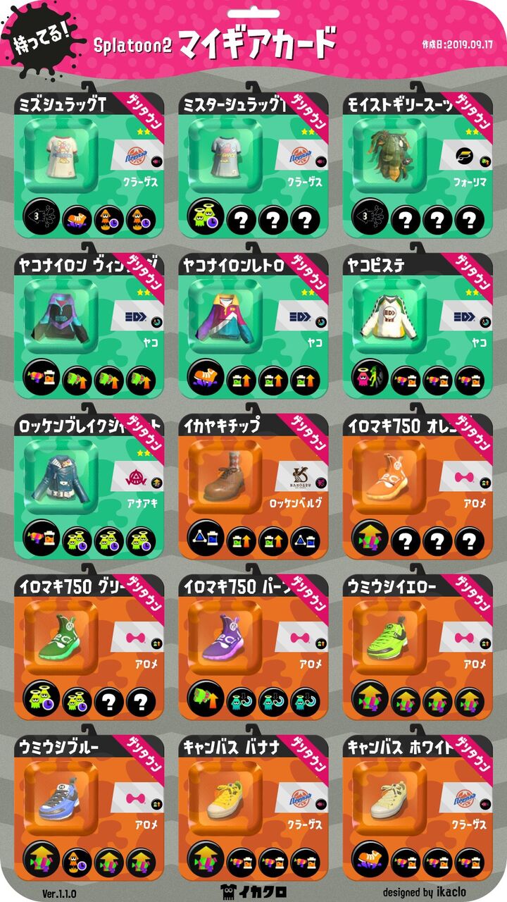 スプラトゥーンまとめ