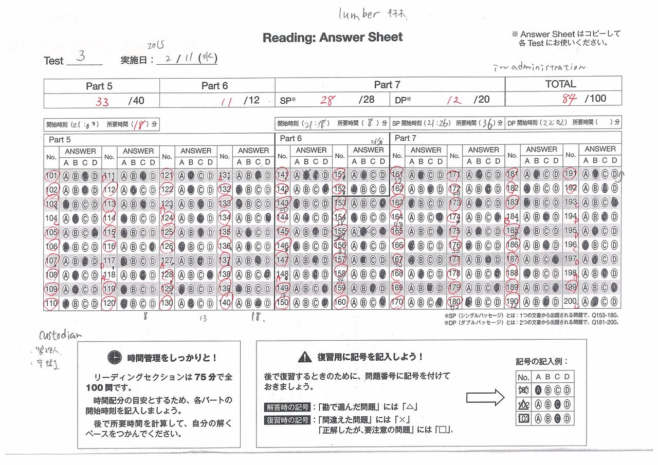 メガ模試toeic Testリーディング10 Test3実施 Toeic攻略法を探索するブログ メガ模試toeic Testリーディング10 Test3実施 Toeic攻略法を探索するブログ