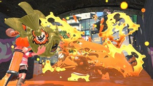 【スプラトゥーン3】ガチホコで負けてて人数有利でもないのに自陣ホコもって不利状況で前に出る沼ボールドもう少し考えてくれ