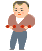 ダンベル上げ親父