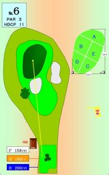 6番ホール図解解説