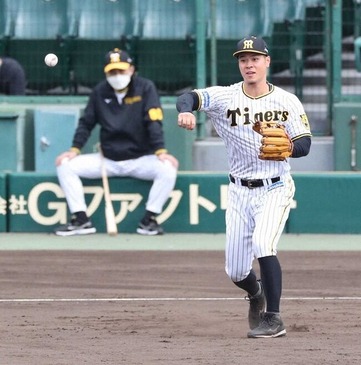 【阪神】佐藤輝明「アレ目指して頑張りたい」