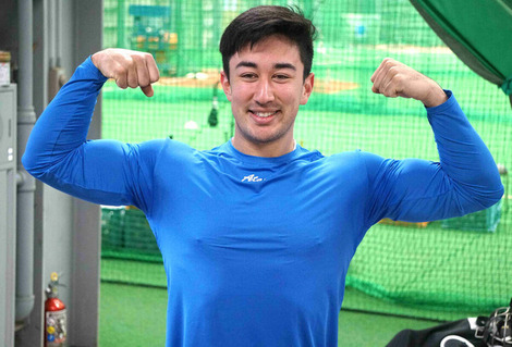 【日本ハム】育成3位山口アタル23歳(ベンチプレス147キロ、垂直跳び69センチ、50m5.9秒)←これ